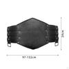Medieval Belt Made of Soft PU for Performance Halloween Festival