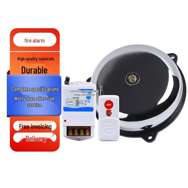 Deyu Industrial Long-Range Wireless Alarm Bell 3 inch