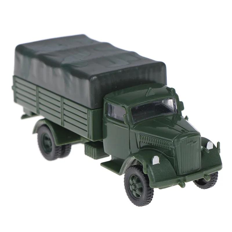 1/72 4D Assemble Truck USA Humvee Germany Truck Plastic Assemble Military Vehicle Model Toy for Sand Table Toy