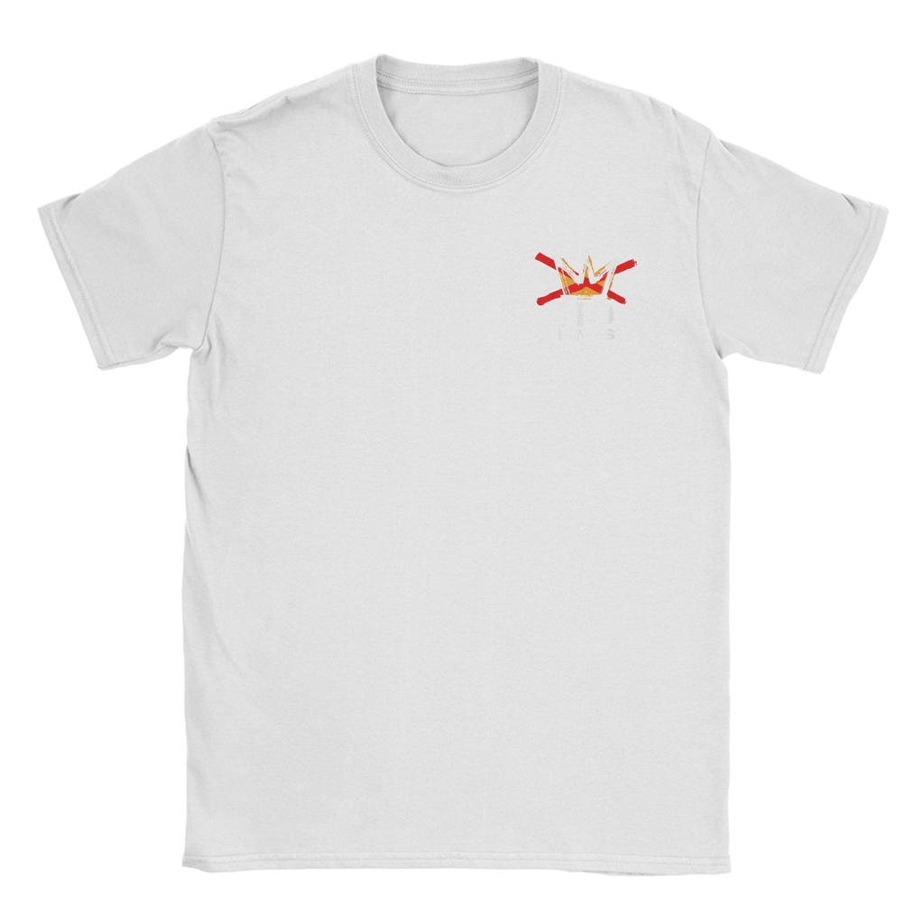 Men's T-Shirt No Kings In America Protest Vintage Cotton Tees Short Sleeve Rejecting King T Shirt Crewneck merchandise Plus Size