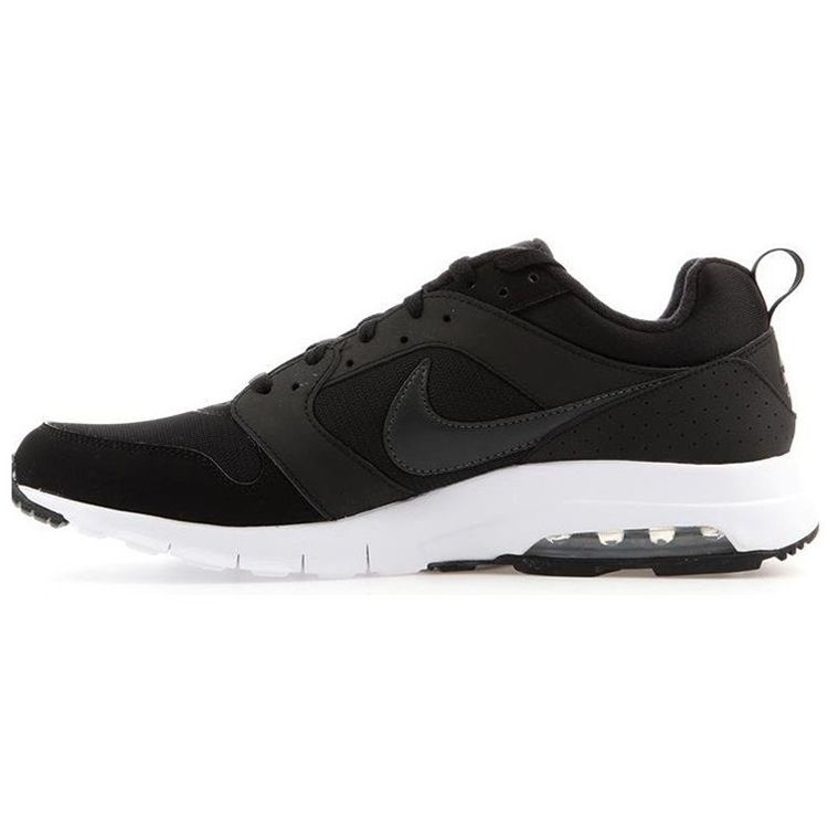 Nike Air Max Motion Comfort Fabric Synthetic Leather Low Top Air Cushion Running Shoes Men sneaker Black White 819798-001