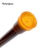 Brown Cow Bullfight Wooden Fashion Walking Stick Decorative Cospaly Cane Halloween Wood Mace Crutch  Wand Crosier 92cm