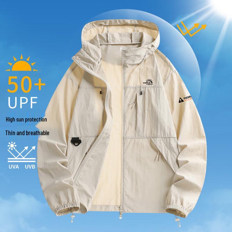 Pierre Cardin UPF50+ Unisex Lightweight Sun Protection Jacket 3XL