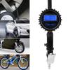 Car Digital Tire Pressure Gauge Air Inflator Aluminum LCD Digital Test Inflation Monitoring Clip-on Tyre Pump for Car Motorcycle