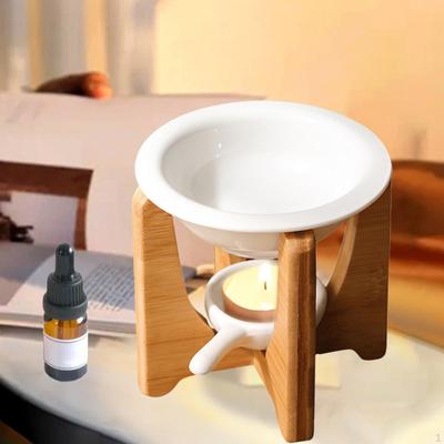 Ceramic Essential Oil Burner Fragrance Diffuser Warmer Tealight Holder Scented Wax Melt for