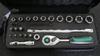 STAHLWILLE 24-piece 1/4SQ Socket Wrench Set with Soft Case 40/20/4 SCI USED