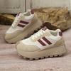 Fashion Women's Platform Shoes Fashion Forrest Gump Shoes 2025 New Sneakers for Women Casual Tennis Shoes Thick Sole Vulcanized Footwear