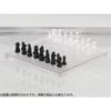 Puripura 1 12 Chess With Puripura Figures  Clear X Black 