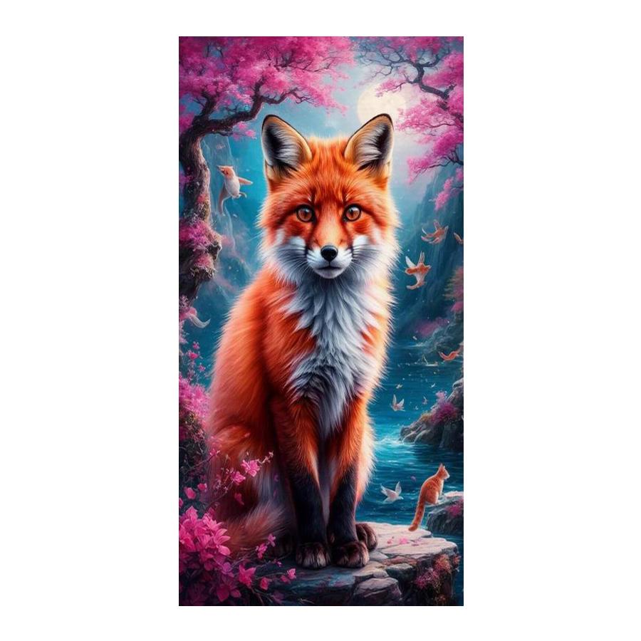Large Size Diamond Painting New Collection Animals Fox Diy Full Drill Rhinestone Embroidery Mosaic Cross Stitch Kits