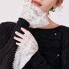 French Lace Arm Sleeves Wrist Cuffs Arm Covers Decorative Sleeves For Office Women Daily and Party Clothing Enhancer