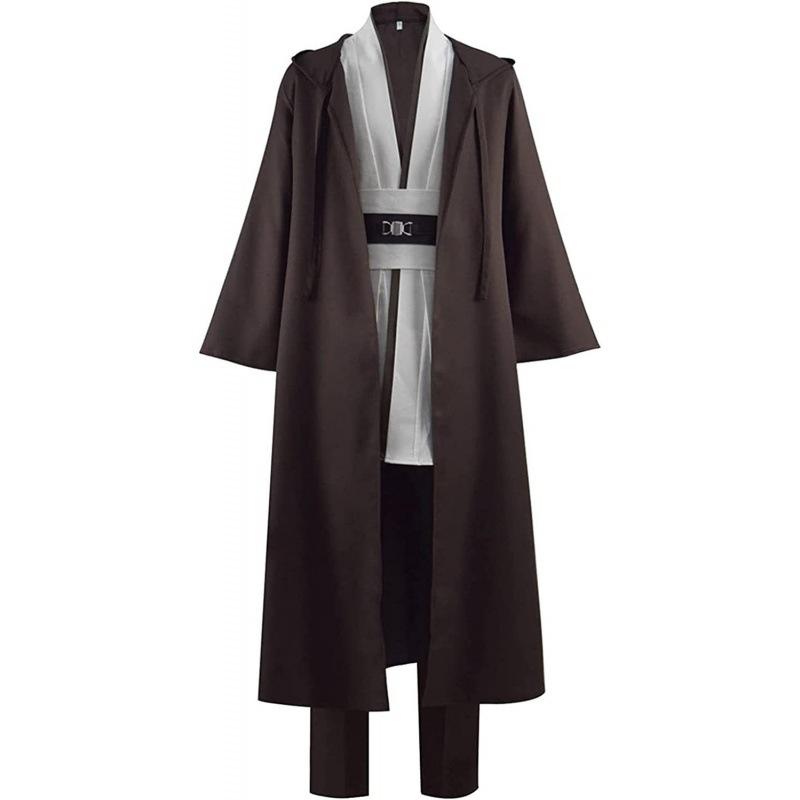 Obi-Wan Kenobi Costume, Star Wars Costume, Halloween Jedi Cosplay