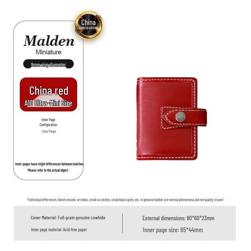 Filofax Malden Super Mini Leather Personal Organizer