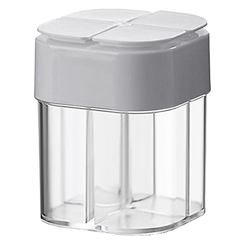 

Домашняя Кухня Креативная Высококлассная Барбекю Интегрированная Многосекционная Бутылка для Приправ серый