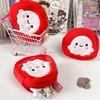 New Marine Animal Octopus Coin Purse Cute Plush Pendant Lipstick Storage Bag Carteras Para Mujer