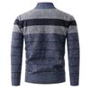Autumn/Winter Men's Trendy Knit Half-Zip Sweater - European and American Style