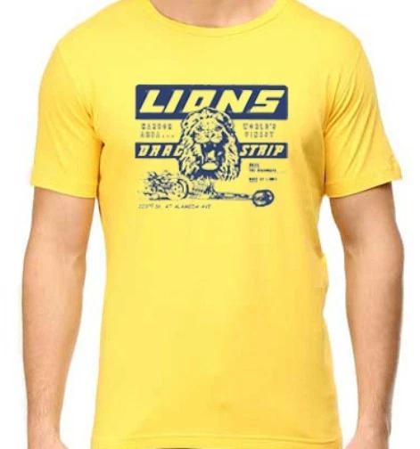 

Lions Drag Strip T Shirt Once Upon A Time In Hollywood Film Brad Pitt New SS057 2XL