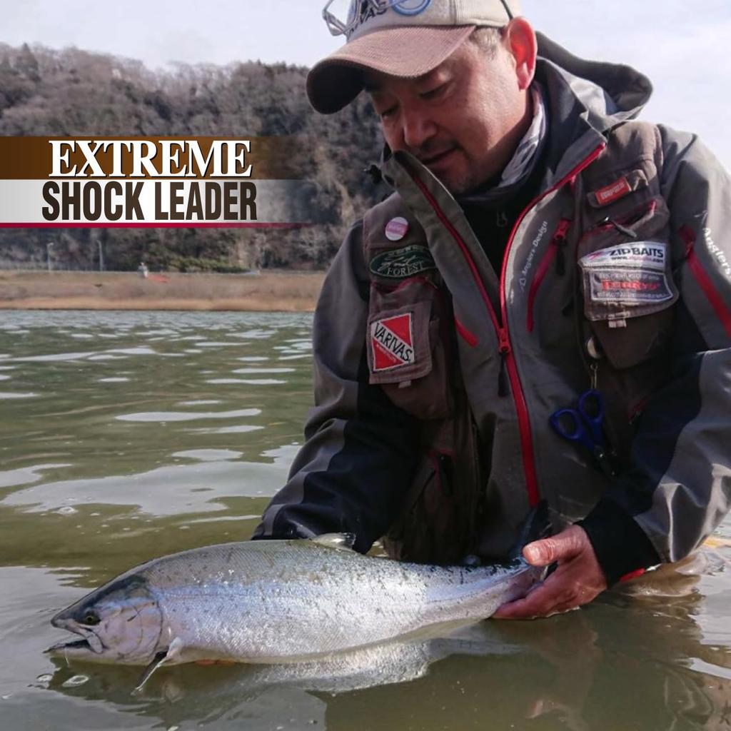 VARIVAS Super Trout Advance Extreme Shock 25lb Leader, 30m,