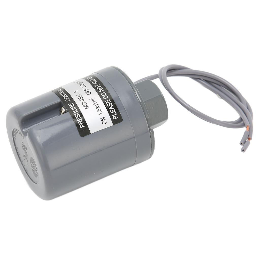 Water Pressure Controller Zinc Alloy Water Pressure Booster Pump Switch for Threaded Elbow Tube