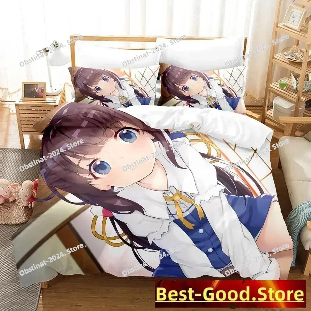 The Ryuo's Work is Never Done! Bedding Set Printed With Pillowcase Bed Duvet Cover Soft Single Double Queen Super King Size