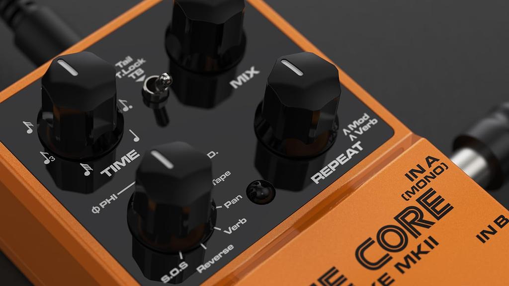 Time Core Deluxe mkII Pedal Next Generation Digital Delay NU-X