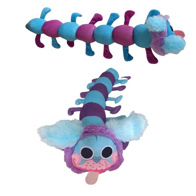 60cm Playtime Poppy Caterpillar Pug Plush Toy Huggy Wuggy Purple Toys Gifts Kid