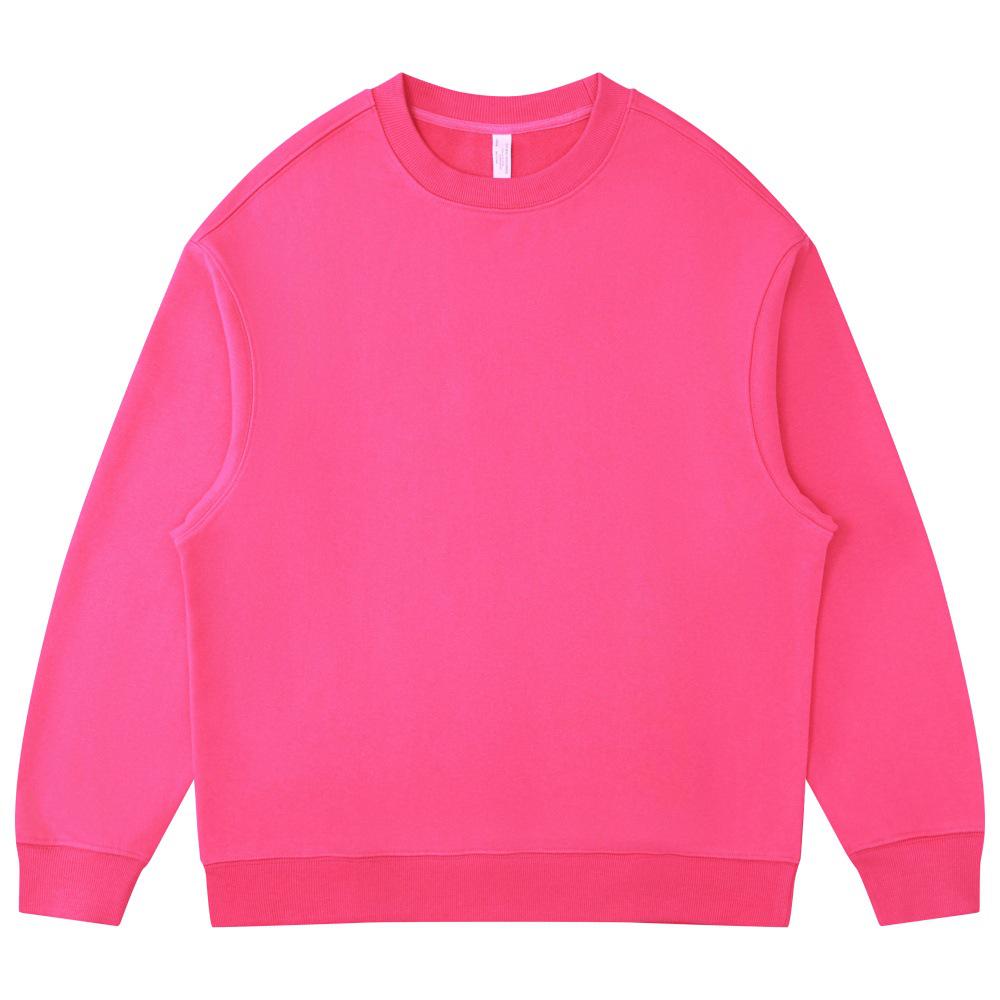 2026 Spring Terry 430g Kids Trendy Hoodie & Sweatpants Set - Casual Streetwear for Boys & Girls