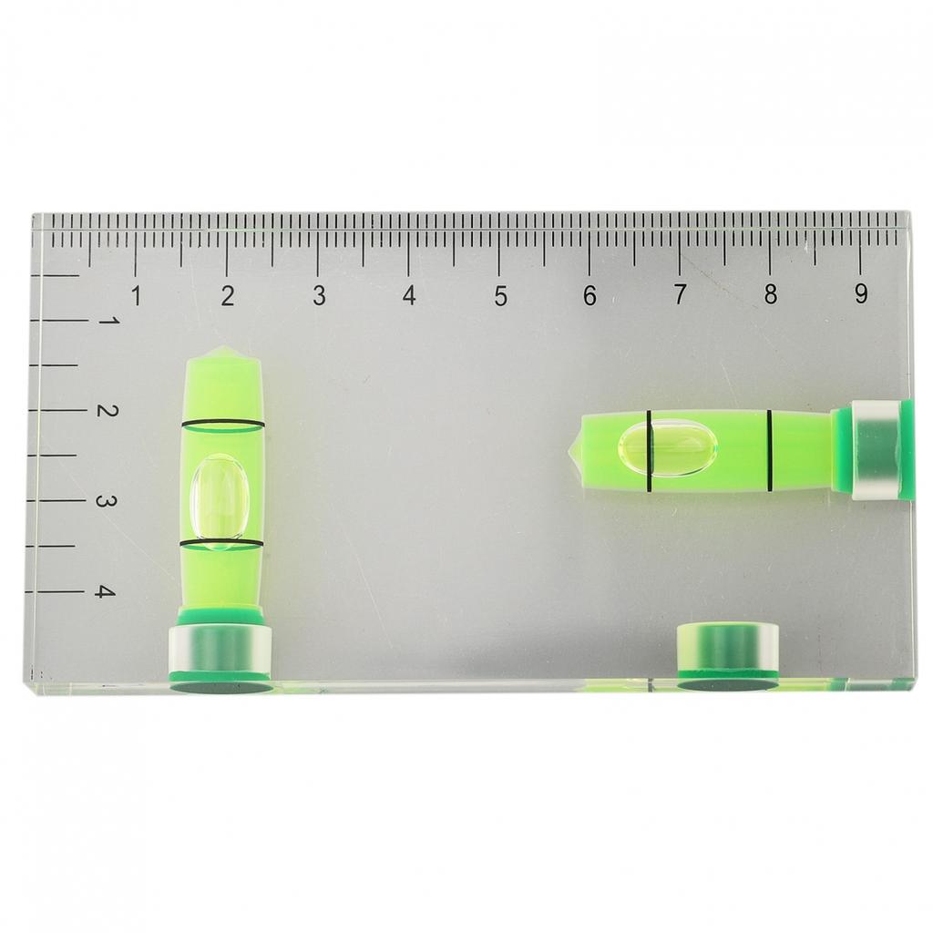 Level Ruler Magnetic Level Transparent Two Direction 90 \'parts