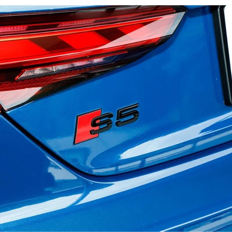 For hot Embelm Sticker S3 S4 S5 S6 rs3 rs4 rs5 TTS SQ5 SQ7 ABS Automobile Fender Luggage Modification Badge Sticker Auto Parts