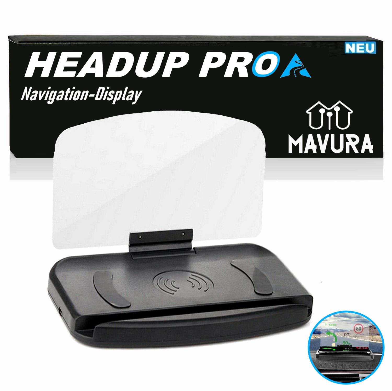 

HEADUP PRO Проекційний дисплей для навігації, тримач для смартфона, підставка, проєктор для автомобіля