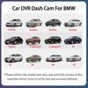 4K Dash Cam Camera For BMW G30 G31 G38 5 series 530i 540i 520i 520d 530d 540d 2017-2021 2022 Car DVR for BMW G11 G12 G32 M5 F90