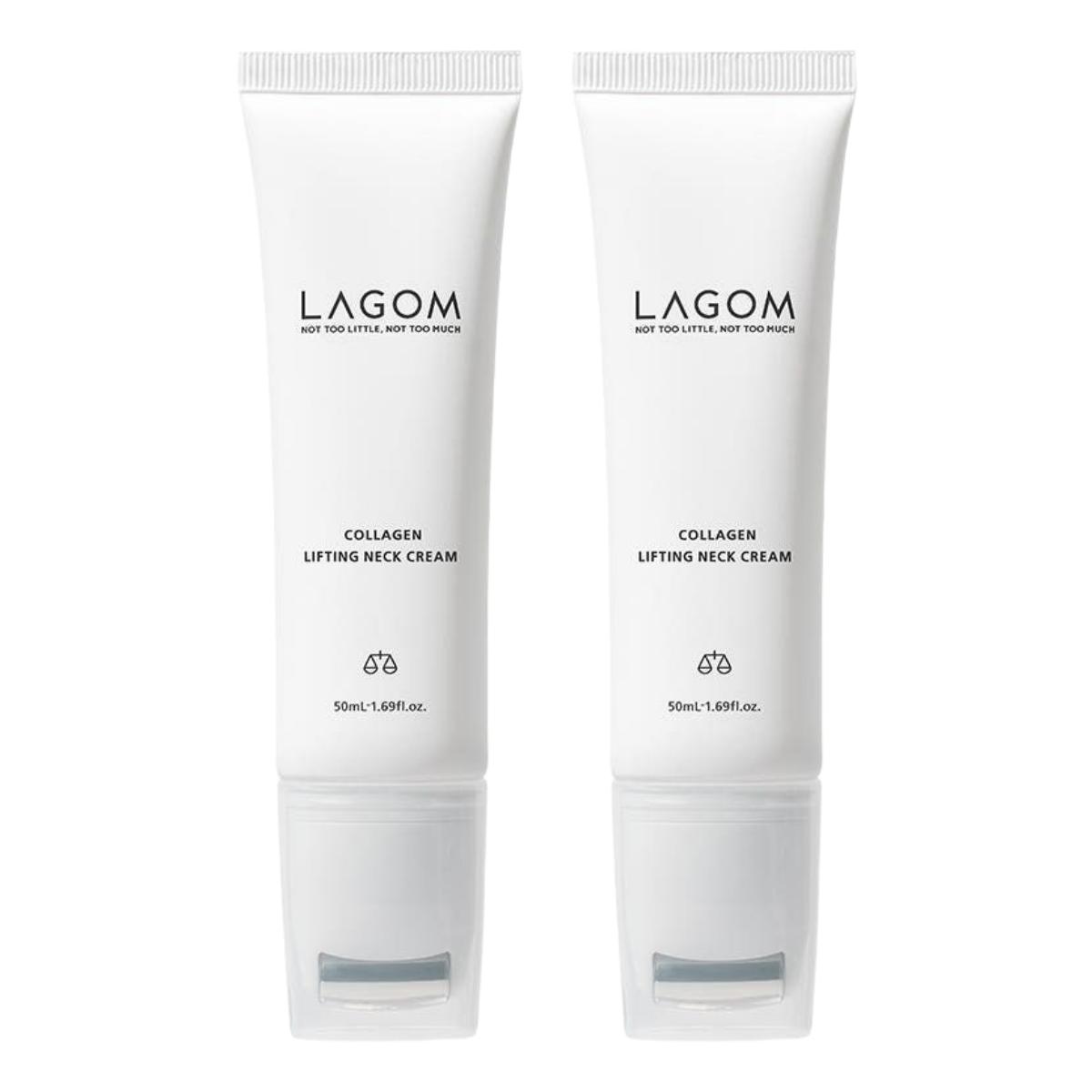 LAGOM Collagen Neck Cream 50ml x 2ea Daily Care Moisturizing Set
