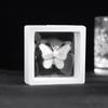 White Butterfly Brooch, Elegant Mother-of-Pearl Pearl Pin, Anti-Wardrobe Malfunction Corsage.
