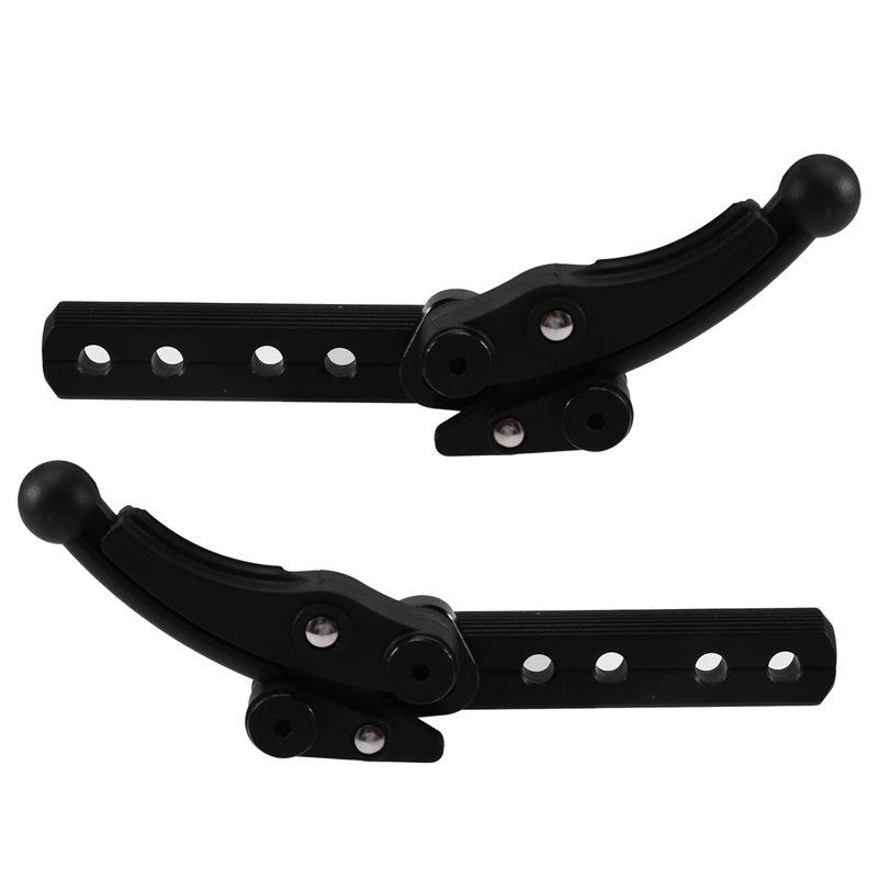 NEW-Aluminum Alloy Wheelchair Hand Brake For Sports Manual Wheelchair- Pair Wheelchair Spare Parts чёрный