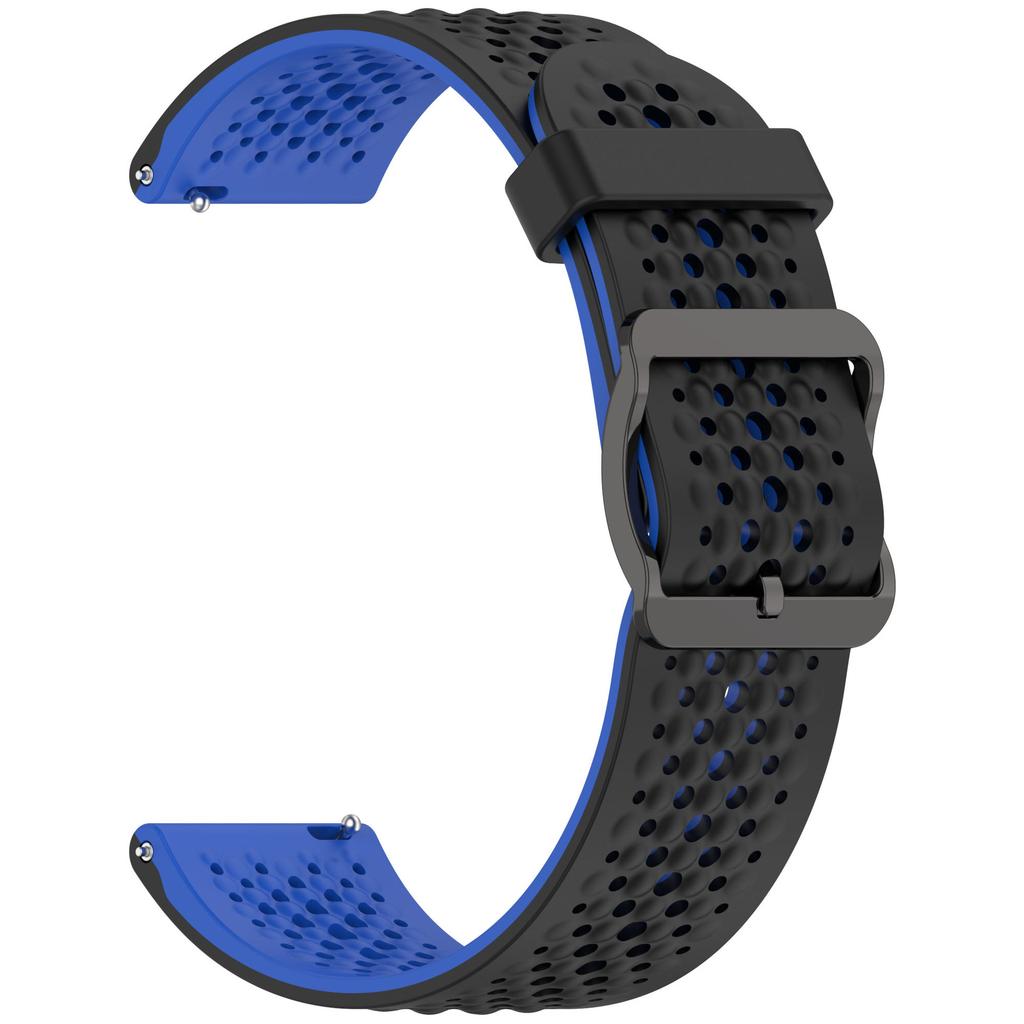 20mm 22mm Silicone Strap For Amazfit Active 2/GTS 4/3/2 Sports Breathable Bracelet Wristband Amazfit Bip 6/5 GTR 4/3 Accessories