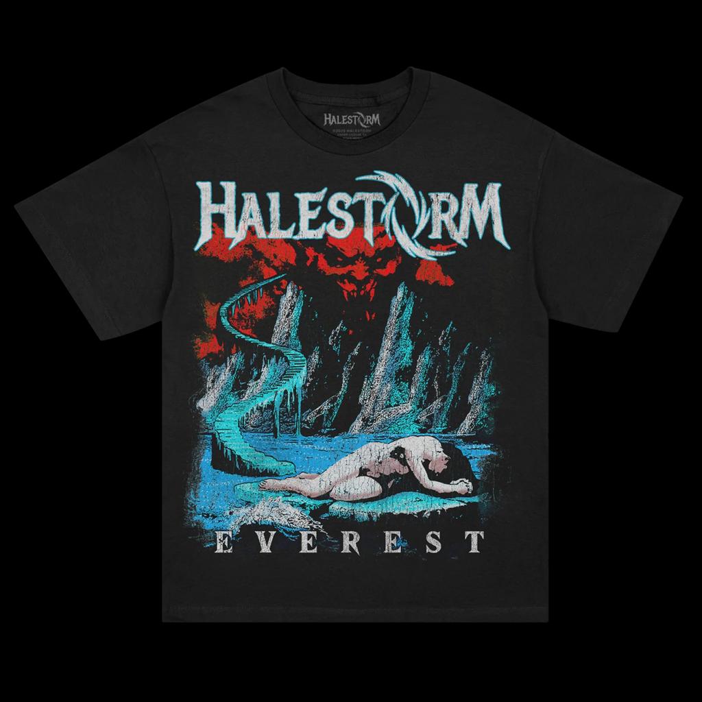 Halestorm The Neverest Tour 2025 Date T-shirt Unisexe et Femme Toutes Tailles S4XL Cadeau Fan Mode Décontractée Quotidien