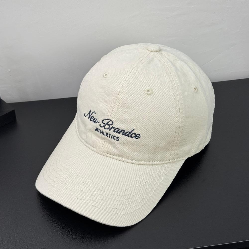 Fashion Hat new soft top versatile face cap couple hat men's American fancy letter embroidery baseball cap women