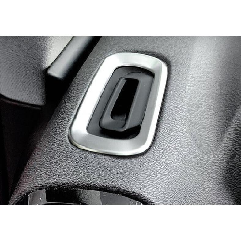 Instrument L&R Air Outlet Vent Frame Trim For Volvo XC40 2019-2023 Matte Silver