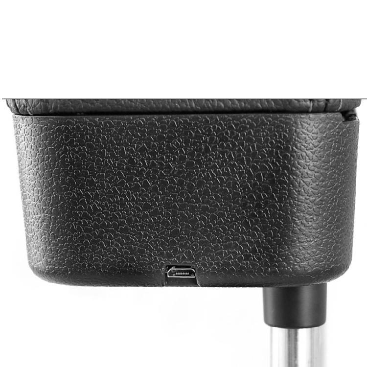 PU Leather Car Armrest Pad Cover Mat Auto for Seat Armrests Box Pads Protector M