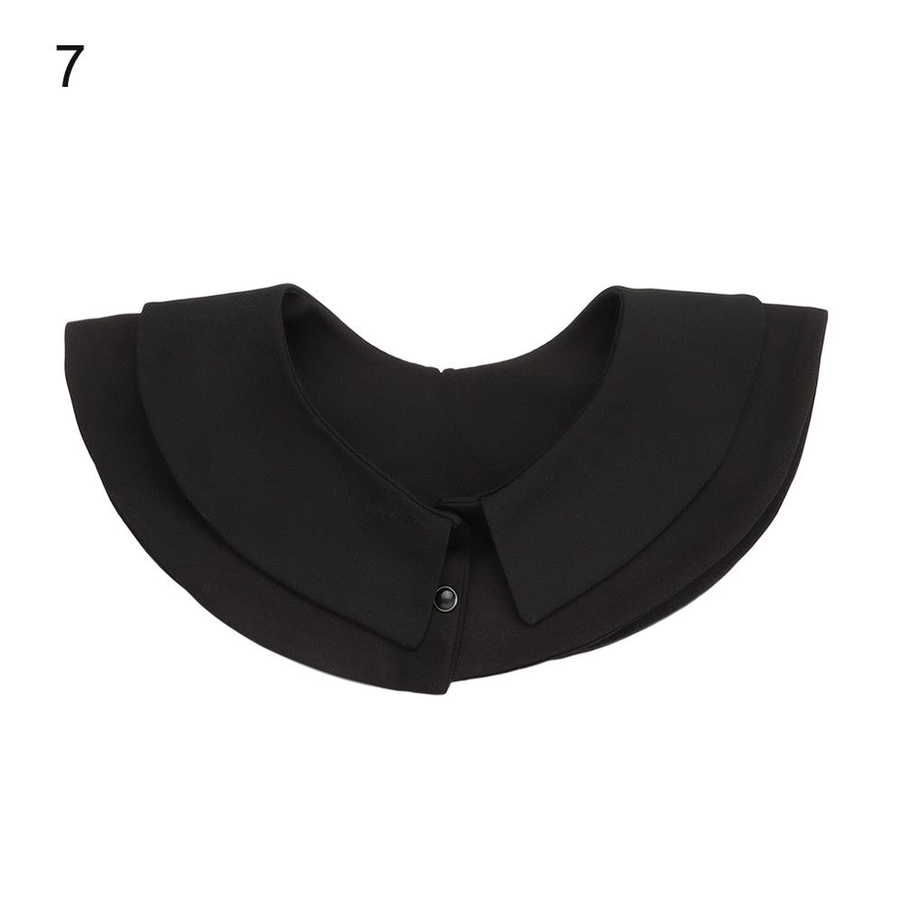 Fashion Clothes Accessories Floral Lace Vintage Lapel Blouse Top Fake Collar Shawl Shirt False Tie