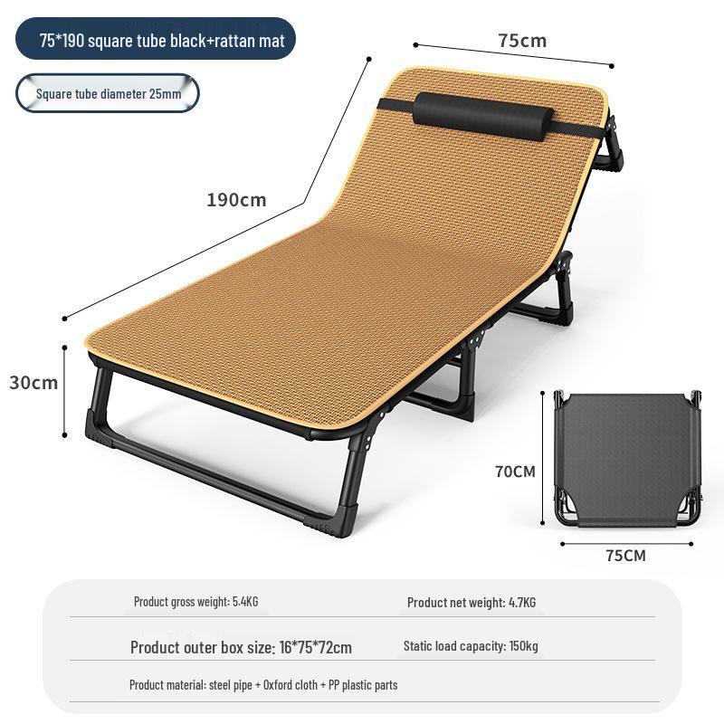 Portable Multifunctional Foldable Nap Bed for Office, Home, and Camping
