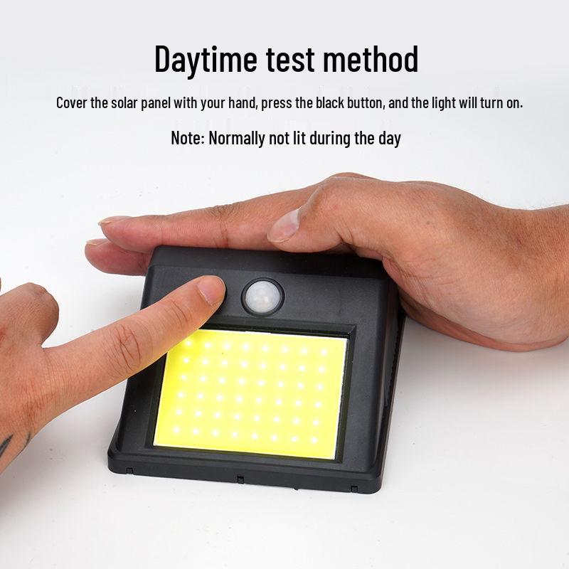 Super Bright LED Solar Outdoor Wall Lights for Courtyard and Street