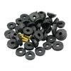 48 Pieces Rubber Faucet Washer Plumbing Repair Kit Easy to Replace with Screw Assorted Seal