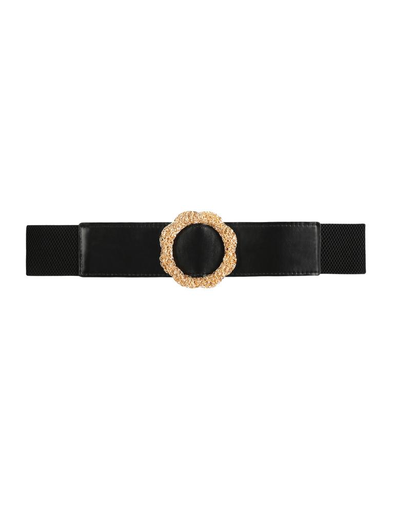 Women Elastic Waist Belt Wide Waistband Adjustable Waist Strap
