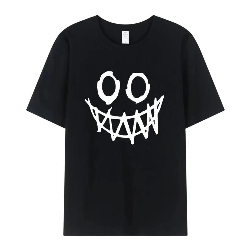 Cool Devil Print  Personalized Tshirt Comfortable and Fashionable Unisexs and Womens T Shirt Devil Pattern Design