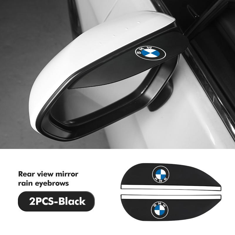 2 Stück Auto Sonnenblende Rückspiegel Regenaugenbraue Schutz Aufkleber Für BMW M 1 3 4 5 6 7 Serie X1 X3 X4 X5 G20 G38 F48 E36 E39