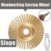 3pcs Woodworking Carving Wheel Polishing Wheel Versatile Sanding Disc Wood Shaping Tool Abrasive Disc 22mm Inner Diameter