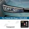 Pellicola Protettiva Fari Auto Nera Fumè Pretagliata Per Volkswagen Passat B8 B9 Station Wagon Antigraffio Pellicola Wrap Vinilica Auto Lucida