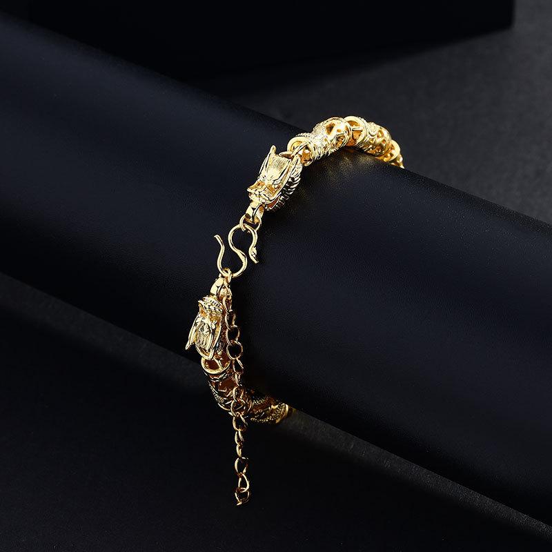 Double Faucet Lantern Long-lasting Non-fading Bracelet, Men's and Women's Jewelry