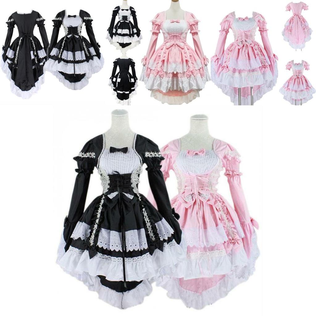 Beautiful Women's Lolita Princess Maid Dress With Anti-allergy Material And Flattering Fit
