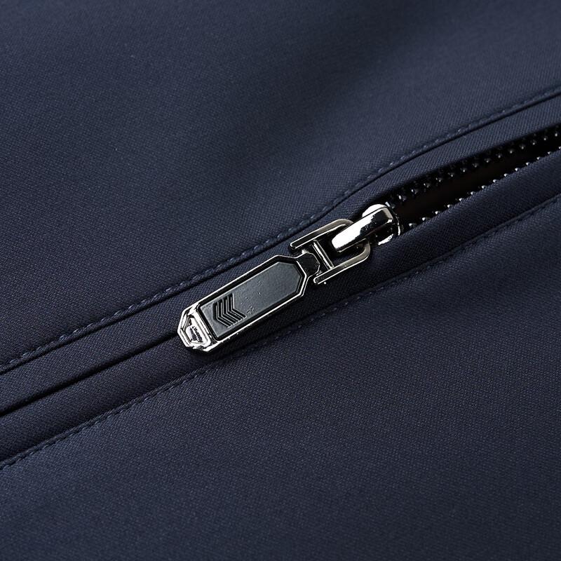 Firstview Men's Lapel Lamb Wool Lined Cotton Jacket FV25D1677